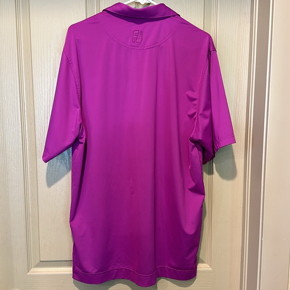 Men’s FJ FootJoy Polo Shirt, Size M - Picture 5 of 6